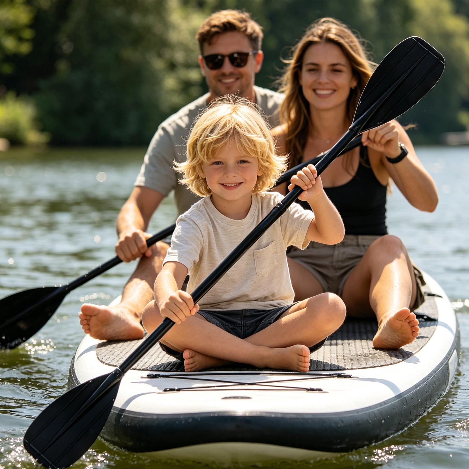 Carbon Fiber Paddle 2 Section  - Fishing Boat Paddle ulasan dan harga