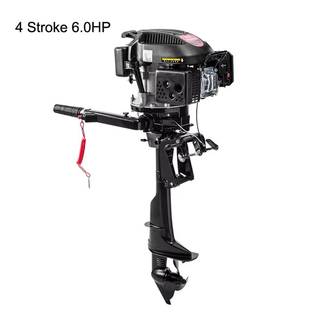 4 Stroke 4HP 6HP 7HP Outboard  - Fishing Boat Outboard Motor ulasan dan harga