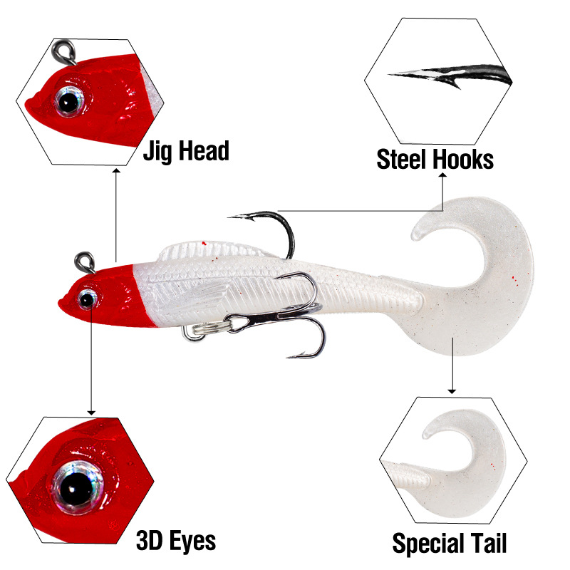 Billings 1pc tail-curled lead- - Fishing Boat Trailer ulasan dan harga