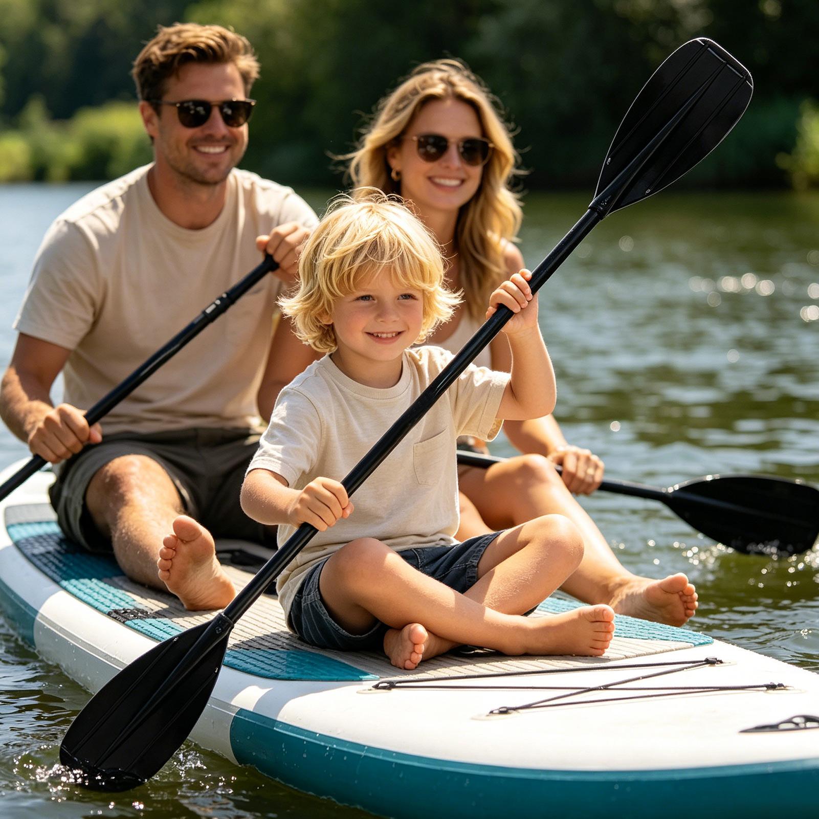 2-Section Carbon Fiber Kayak P - Fishing Boat Paddle ulasan dan harga