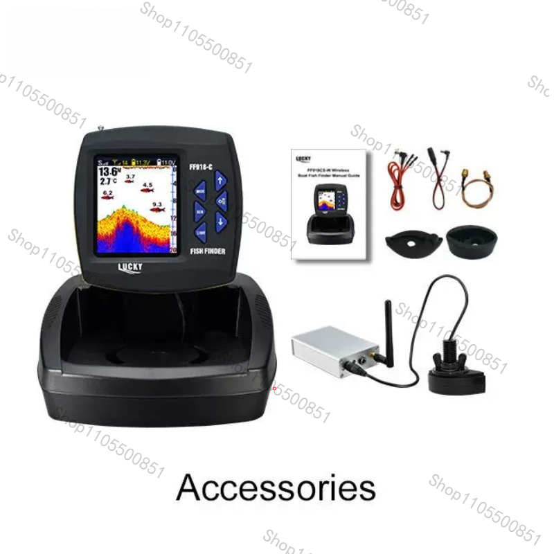 FF918-CWL Remote Control Bait  - Fishing Boat Depth Finder ulasan dan harga