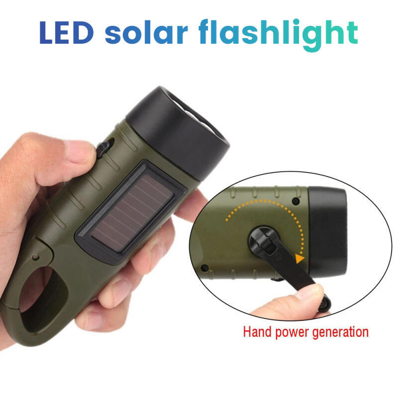 Hand Crank Solar Powered Recha - Fishing Boat Navigation Light ulasan dan harga